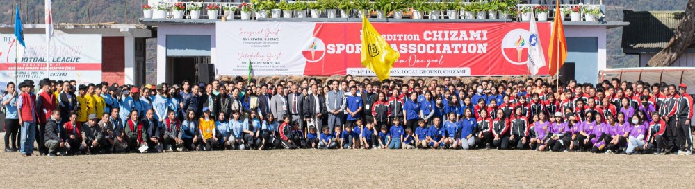 Kewezu G. Kenye with others during the inaugural ceremony of CSA on January 7