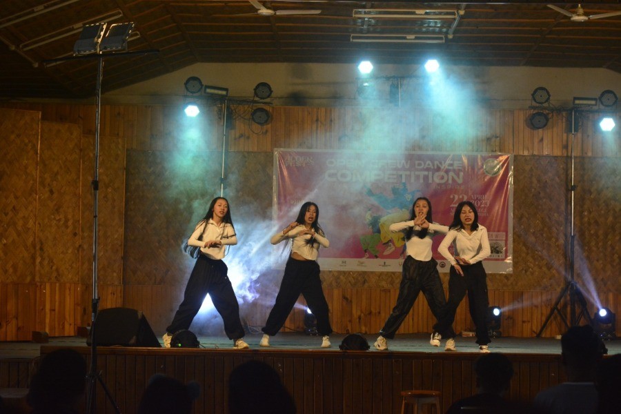 Day-two highlights of Alder Fest 2.0 of Alder College, Kohima on April 22. The 2nd edition of Inter College Naga wrestling Competition and Open crew dance competition marked day-two event.