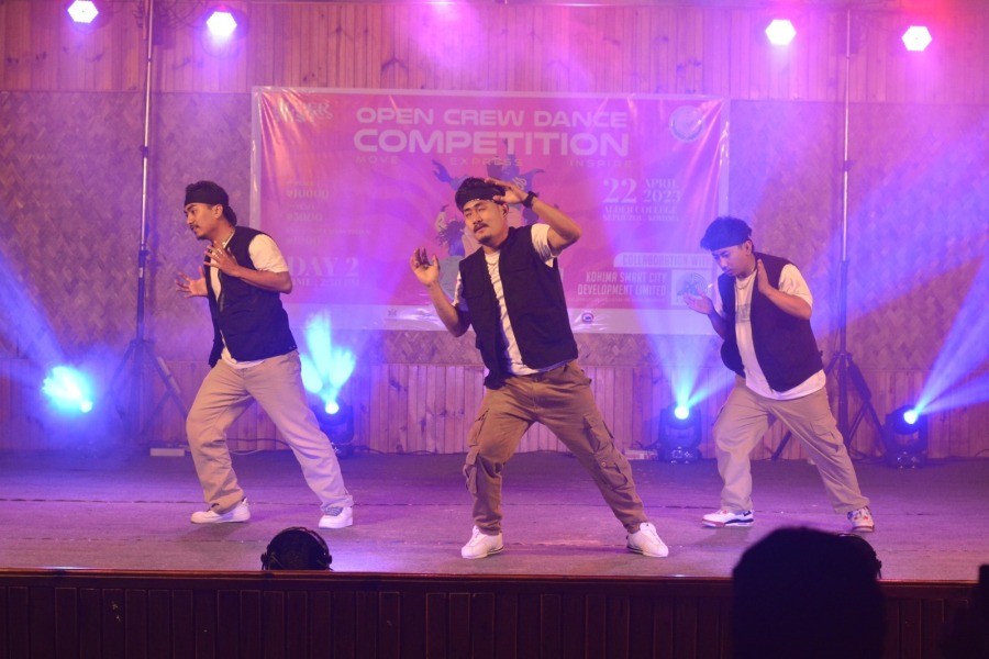 Day-two highlights of Alder Fest 2.0 of Alder College, Kohima on April 22. The 2nd edition of Inter College Naga wrestling Competition and Open crew dance competition marked day-two event.