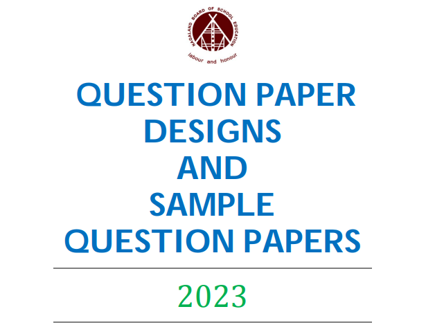 A screenshot of Question Paper Designs and Sample Question Papers for Higher Secondary Level available on the NBSE website: www.nbsenl.edu.in. (Sceenshot/Morung Photo)