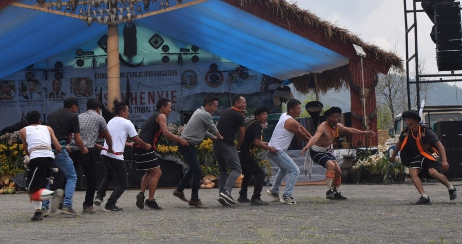 The Morung Express presents moment of Day- 2 of Tsükhenyie at Pfutseromi village in Phek District on April 25. It was organized by Chakhesang Public Organization in collaboration with Tourism Department, Government of Nagaland. (John Kapfo/ Neiko Ritse/Morung Photos)