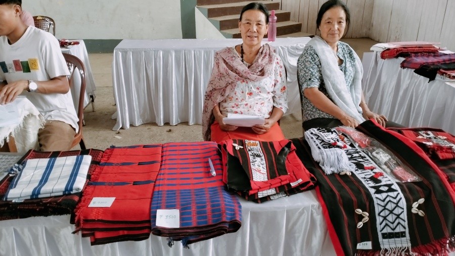 Some of the products at the Tribal Artisan Mela in Mokokchung.
