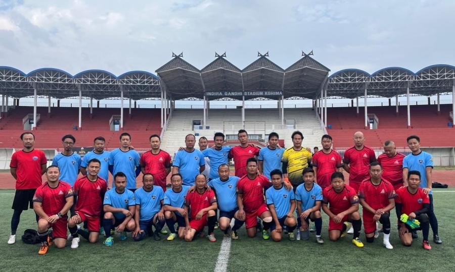 Players of GethemGo and Merhulietsa FC on May 17