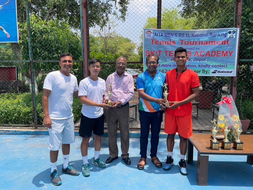 The Nagaland Lawn Tennis Association (NLTA) on Saturday informed that Vilasier Khate and Abhishek Gaur were placed runners up in the Men’s Doubles at the AITA 1L Championship held at Jaipur from May 1 to 5.