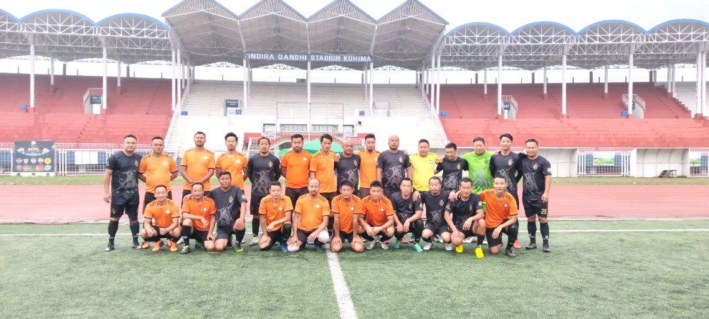 Players of All Blacks FC and WELP Sporting Club on June 19.