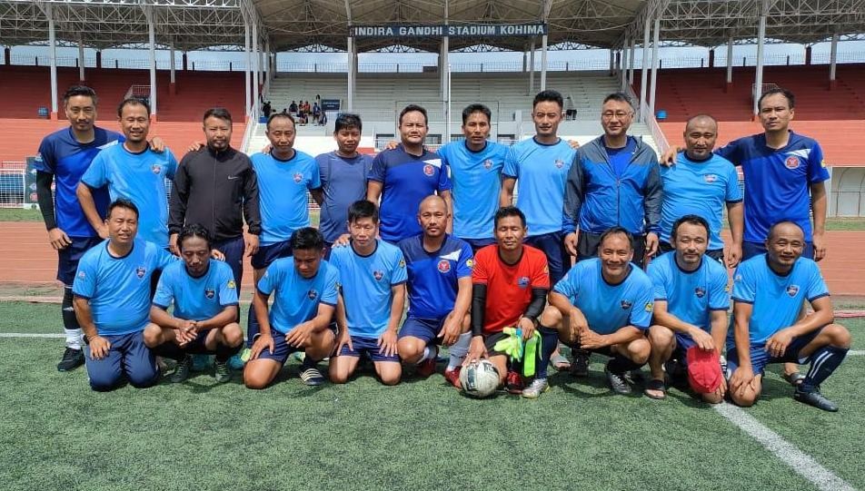 Players of Secretariat United FC and Merhulietsa FC on June 13.