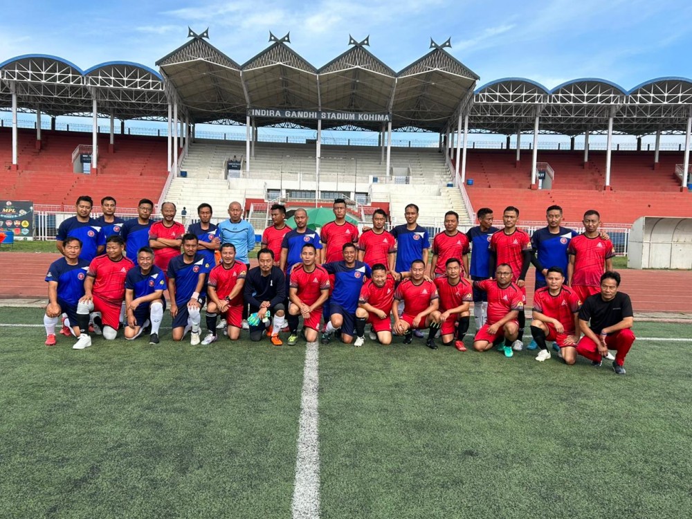Players of Secretariat United FC and Gethemgo FC on July 4