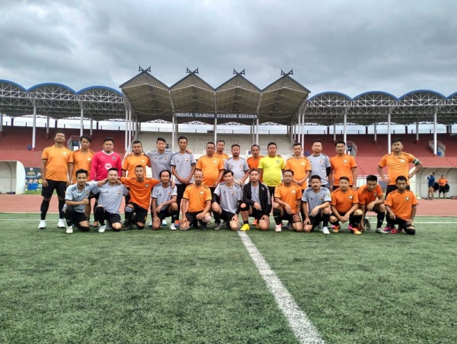 Players of Orient FC and W.E.L.P Sporting Club on July 12