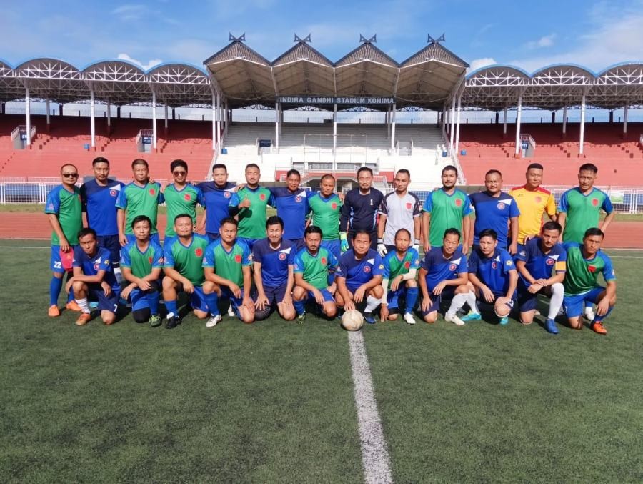 Players of Morung United and Secretariat United Football Club on July 26.