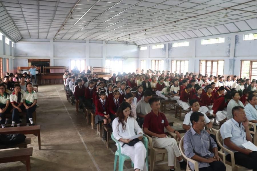 Section of participants at 2nd edition of ‘Mapumo Seta’ held at Chizami on August 9.