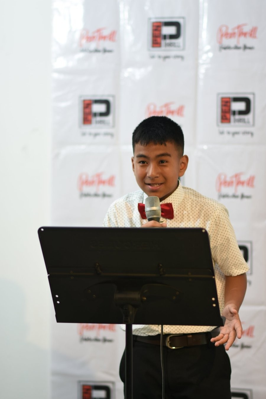 “This book is purely from my imagination and none of it is related to my experiences. But I had also experienced bullying in my classroom.” ~ 12-year-old Kuzo Kezo, author of PenThrill newly launched publication. (Photo Courtesy: PenThrill)