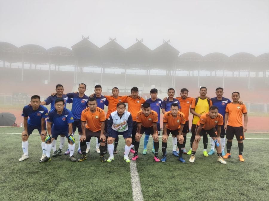Players of Secretariat United FC and W.E.L.P Sporting Club on August 14.