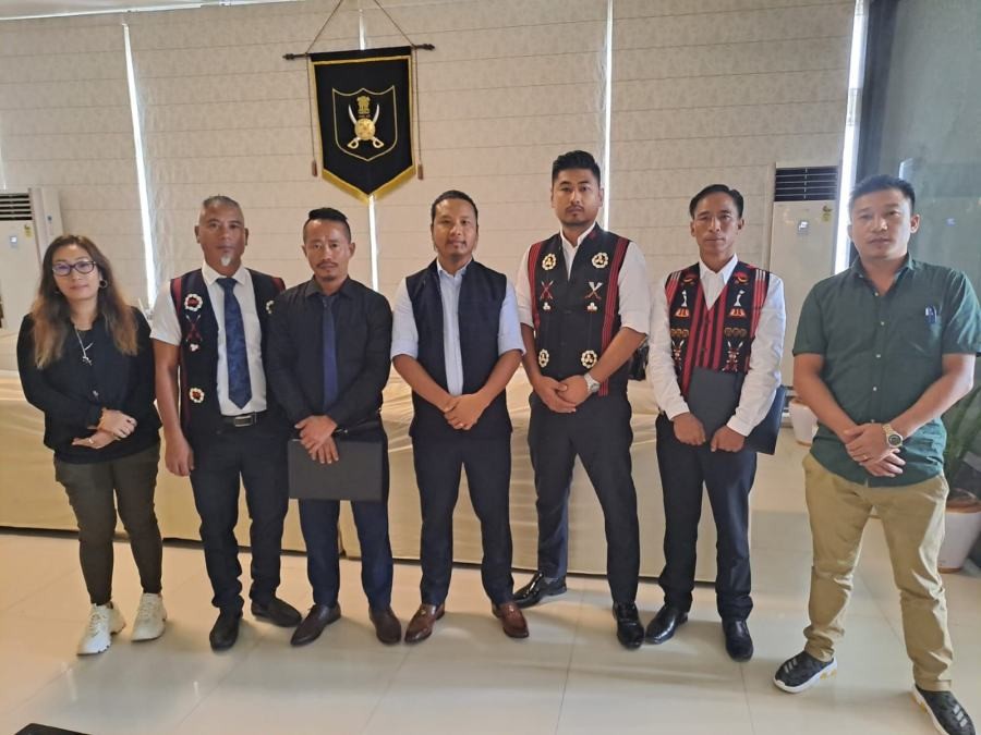 The delegation of NSCN/GPRN (Niki) CFSB officials led by Supervisor Abel Zingrü Thuer after signing the extension of Ceasefire agreement with the Government of India in New Delhi on September 6.