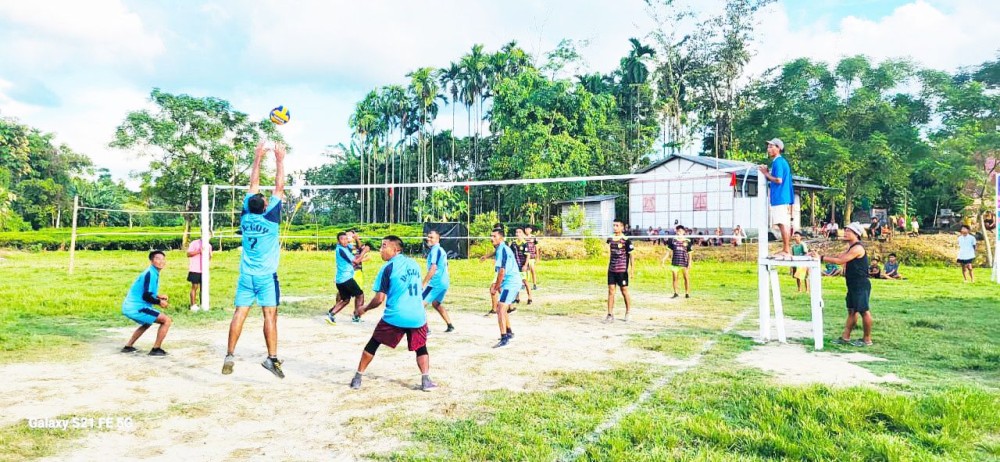 Assam Rifles showcased their sportsmanship and determination by triumphing in the final match of the Volleyball Tournament organized by the New Chingsa Youth Association at Miao District Changlang Arunachal Pradesh October 7.