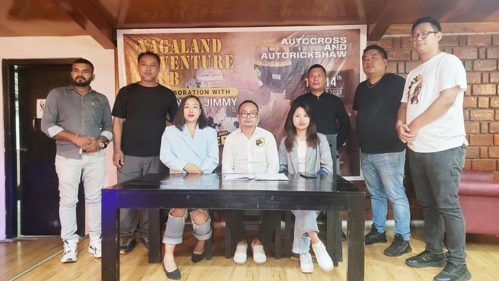 NAC team during press conference in Kohima on October 4. (Morung Photo)