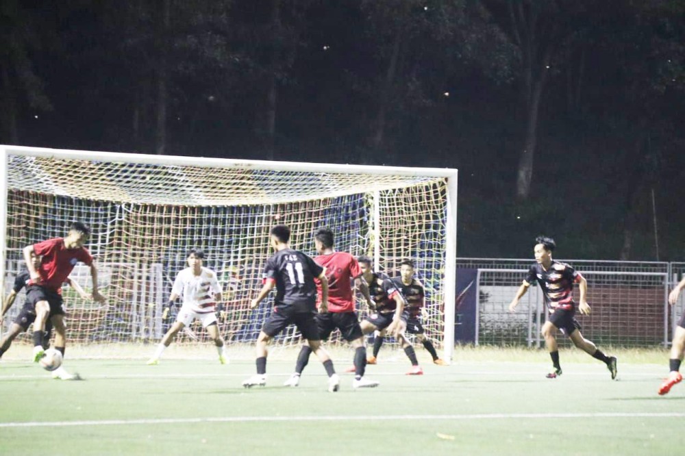 A match between Red Scars FC and F4C Academy
