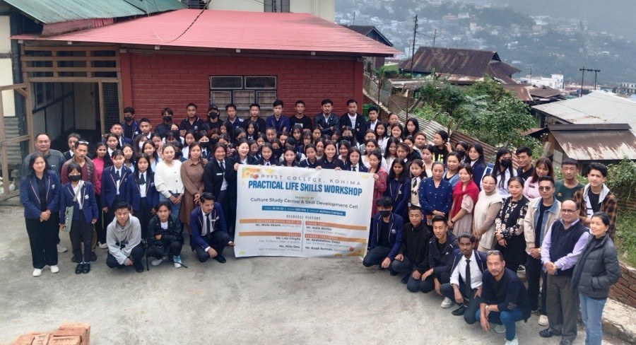 Culture Study Centre and Skill Development Cell of Baptist College Kohima organised a practical life skill workshop on October 19.