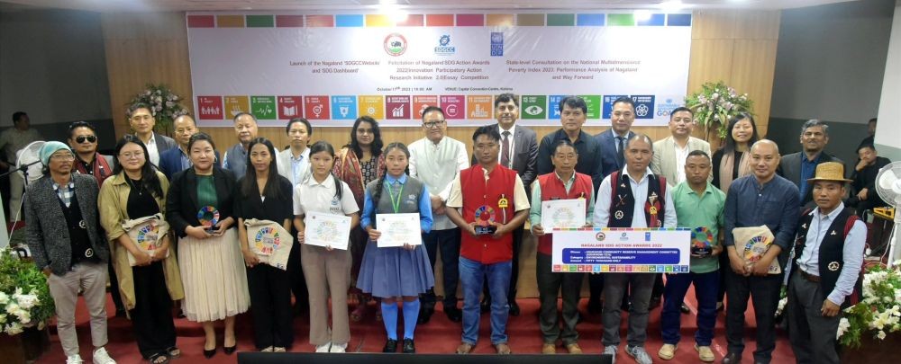 Dy CM TR Zeliang during the event held at the Capital Convention Centre, Kohima on October 17.