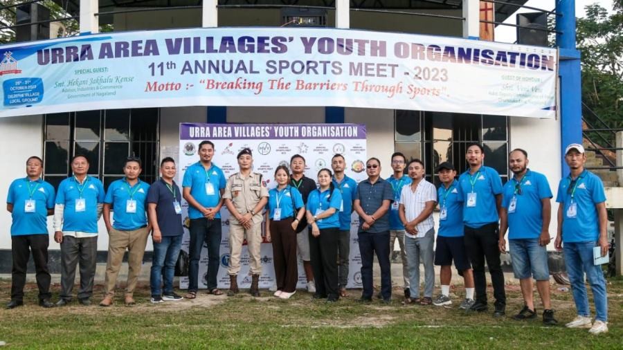 Vini Vese with others during closing ceremony on October 31.