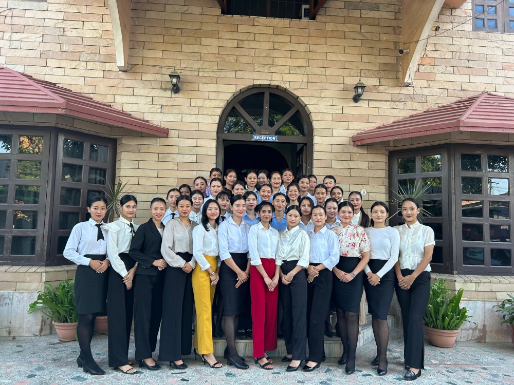 41 candidates were selected for the position of Cabin Crew at a campus interview in Nagaland at Emporium Skills Training Institute Dimapur (ETCPL) on November 3.