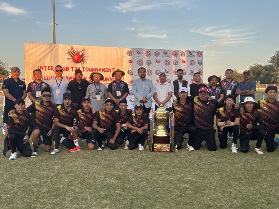 Champions Elite Cricket Club with officials from NCA and KDCA at NCA ground Sovima on November 27.