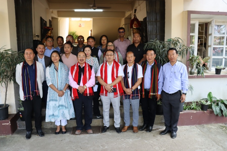 Committee on Public Undertakings Chairman and others during the ‘On-the-Spot Verification’.