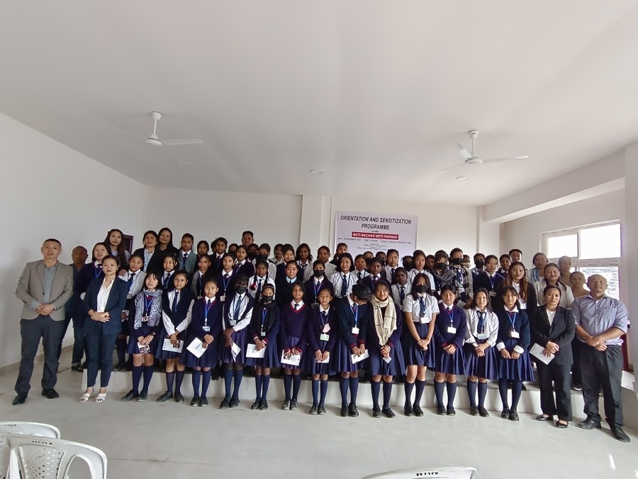 Participants of the sensitization programme held in Kohima.