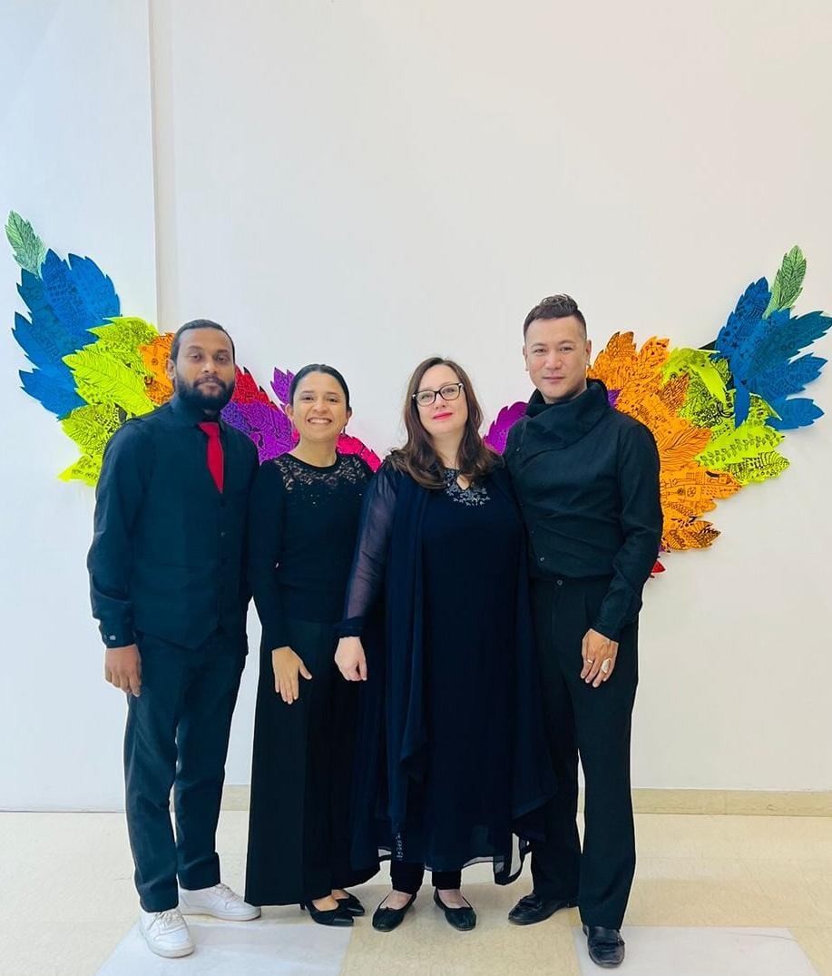 Yamaha Artist Nise Meruno did a concert series in Delhi and Noida with the Capital City Minstrels recently. It was conducted by Russian Conductor Nadezda Balyan and supported by Musicians from Mexico and India.