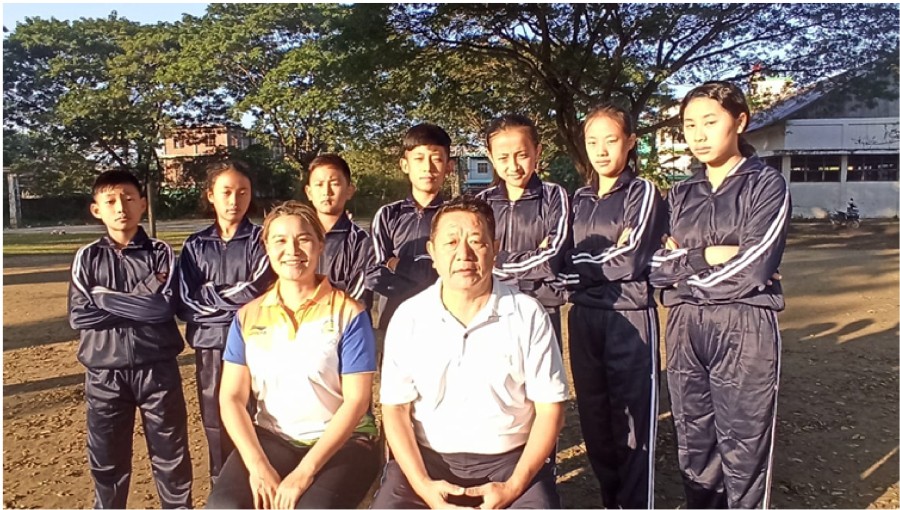 Nagaland Sepaktakraw team U-14 boys and girls (in picture) will be participating at the 67th National School Games at Delhi from December 16-19. The team is sponsored by the Department of Youth Resources and Sports, Nagaland.