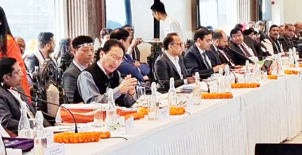 KG Kenye addresses 1st Inland Waterways Development Council Meeting held in Kolkata on January 8.