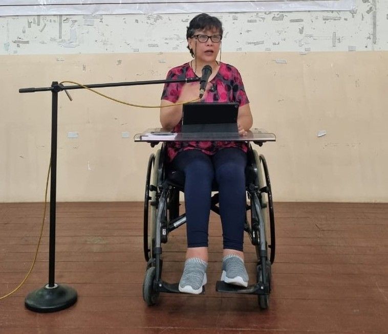 State Commissioner for Persons with Disabilities, Diethono Nakhro. (File Photo)